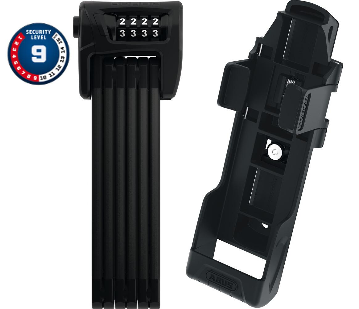 Lucchetto Pieghevole ABUS Bordo Combo 6100/90 - Acciaio Temprato, Combinazione, Per Biciclette - Foto 2