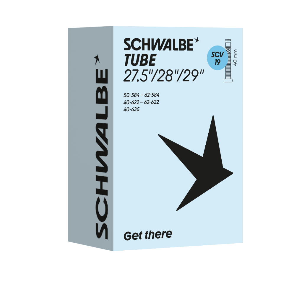Schwalbe Schlauch 27.5"/28"/29" Nr. 19 mit SCV (SCV19)