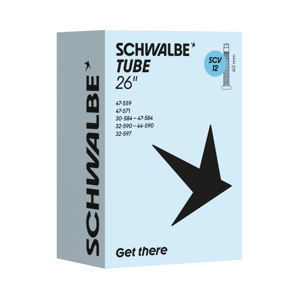 Schwalbe Schlauch 26/27.5" Nr. 12 mit SCV (SCV12)