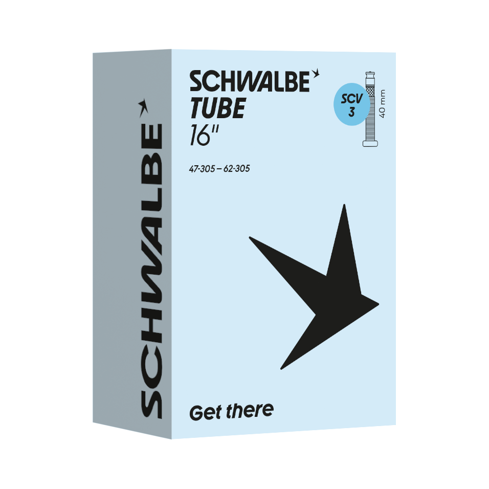 Schwalbe Schlauch 16" Nr. 3 mit SCV (SCV3)