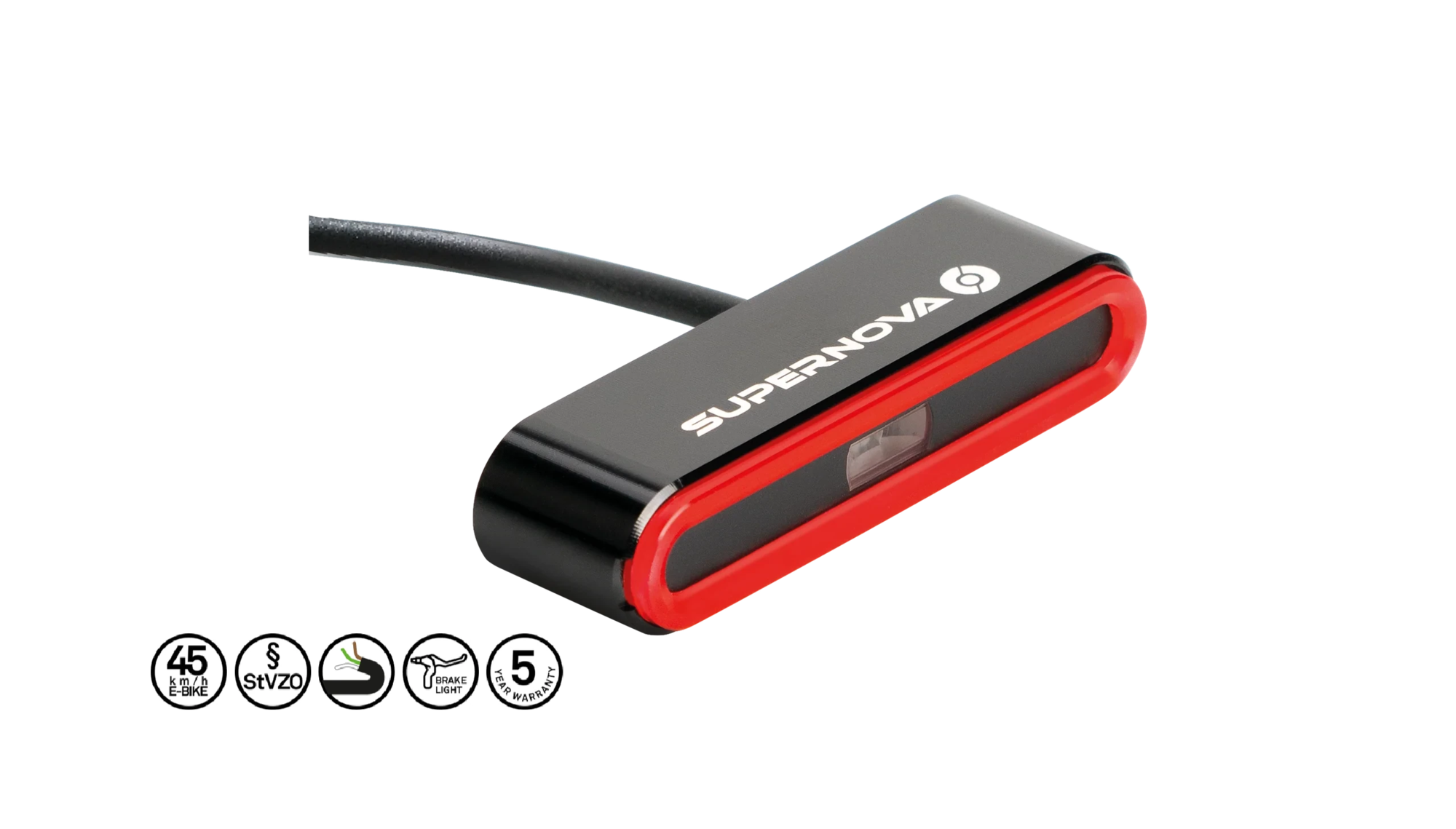 Supernova TL3 PRO S - 12V Rücklicht für S-Pedelecs