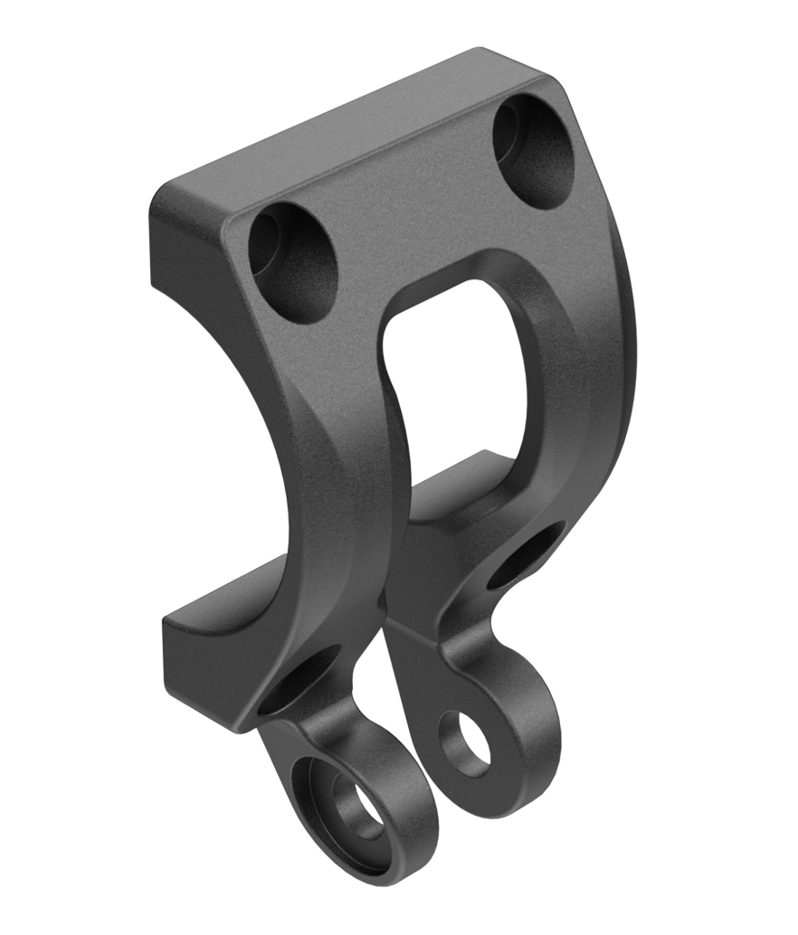 Ergotec Sepia Vorbaukappe mit Halterung, 31.8 mm