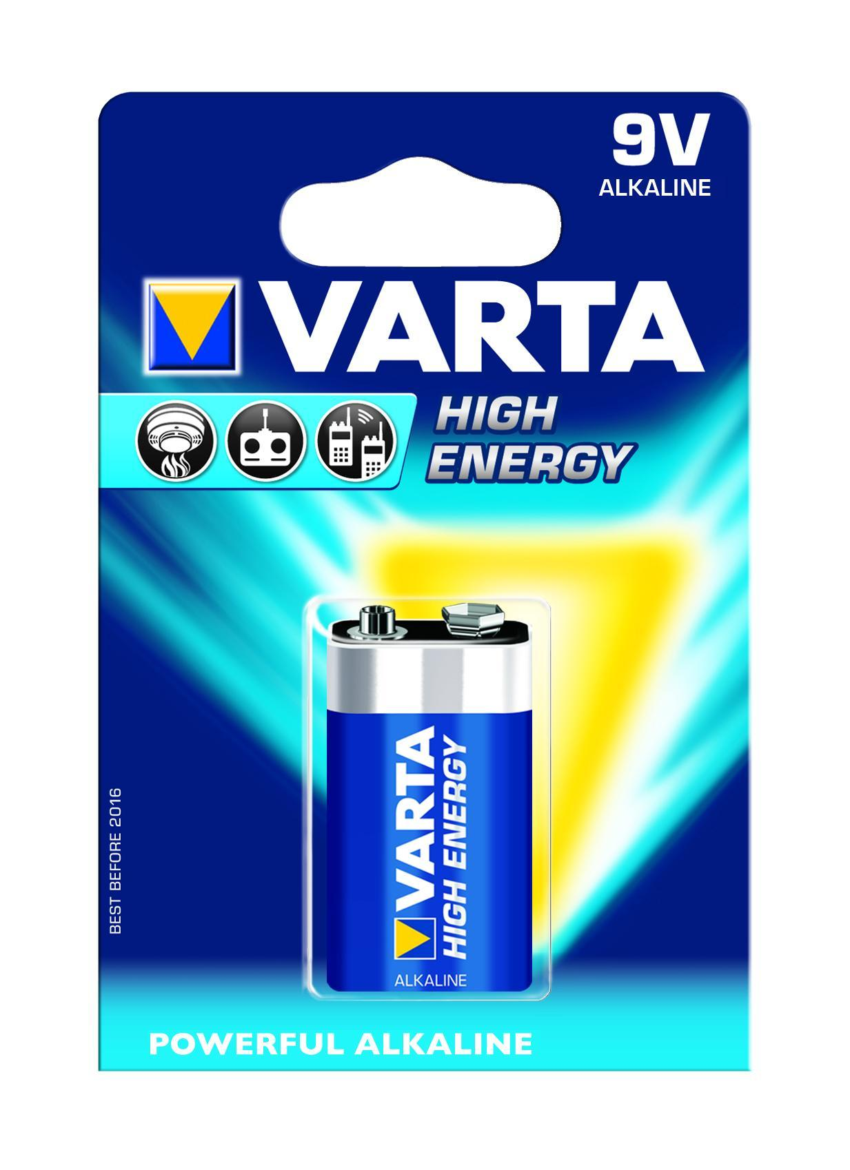 Varta Batterie Alkali High Energy 6LP3146 9 V